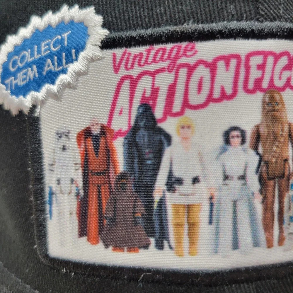 Disney Parks Star Wars Retro Action Figure 45 Adjustable Hat Cap Unisex✨️NWT✨️OS